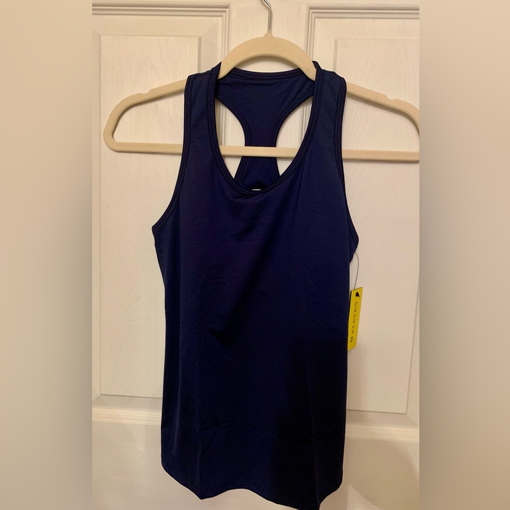Eleven by Venus Williams Race Day Tank NWT Size XS. Admiral Blue in color